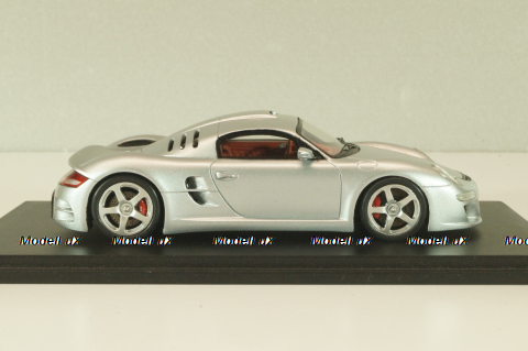 RUF CTR presentation 2007 (Porsche 911), silver, S0714, Spark 1:43