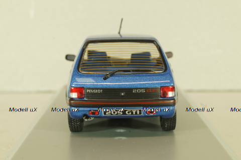 Peugeot 205 1600 GTI 1992, blue, WB244, WhiteBox 1:43