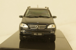 Mercedes ML320 W163 2002, blue IXO, IXO 1:43