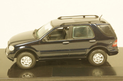 Mercedes ML320 W163 2002, blue IXO, IXO 1:43