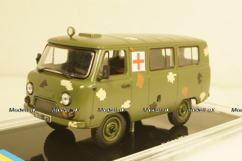 УАЗ-3962 paramedicine VSU (Kharkiv 2022), TruckTyr 1:43