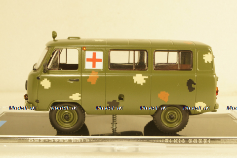 УАЗ-3962 paramedicine VSU (Kharkiv 2022), TruckTyr 1:43