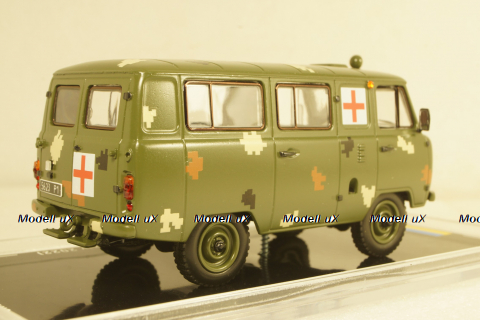 УАЗ-3962 paramedicine VSU (Kharkiv 2022), TruckTyr 1:43