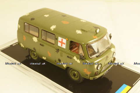 УАЗ-3962 paramedicine VSU (Kharkiv 2022), TruckTyr 1:43