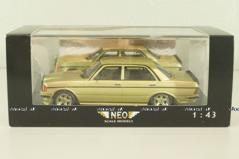 Mercedes-Benz 280 E AMG (W123), gold, 45537, NEO 1:43