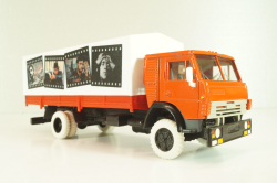 Камаз-5325 с тентом, форумский проект "В.C.Высоцкий", Арек  1:43