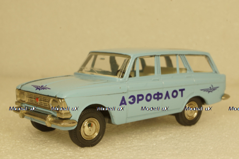 Москвич-426, Аэрофлот, январь 88г., Тантал/Радон  1:43