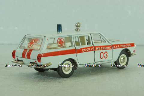 Газ-2402, скорая медицинская помощь, январь 198. г. , Тантал/Радон 1:43