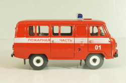 УАЗ-3962, Пожарная Часть 01, Агат 1:43