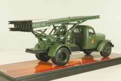 БМ-13-16 Катюша на шасси Зис-150, хаки, TruckTyr 1:43