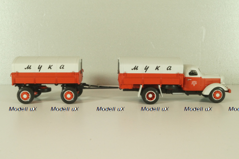 Зил-164АР Мука с прицепом ИАЗП-754В Мука, TruckTyr 1:43