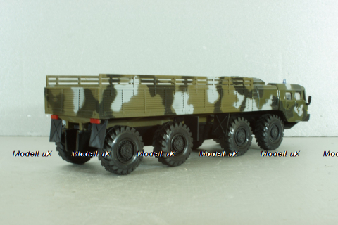 Маз-7310 Ураган бортовой, камуфлированный, Элекон 1:43 чума 
