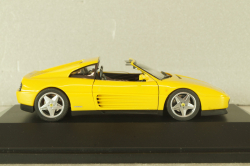 Ferrari 348 TS targa 1989, yellow, 010214, Herpa 1:43