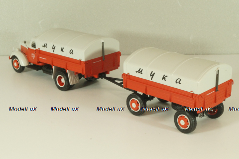 Зил-164АР Мука с прицепом ИАЗП-754В Мука, TruckTyr 1:43