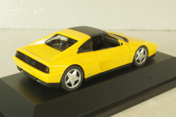 Ferrari 348 TS targa 1989, yellow, 010214, Herpa 1:43
