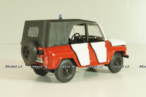 УАЗ-469 А34, пожарный, Агат 1:43