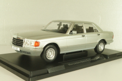 Mercedes-Benz 380 SE (W126) S-Class, silver, MCG18185, MCG 1:18