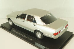 Mercedes-Benz 380 SE (W126) S-Class, silver, MCG18185, MCG 1:18