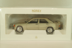 Mercedes-Benz 190 E (W201) 2.3-16 1984, silver mrtallic, 183831, Norev 1:18