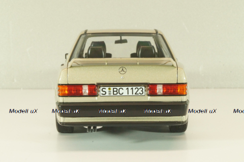 Mercedes-Benz 190 E (W201) 2.3-16 1984, silver mrtallic, 183831, Norev 1:18