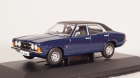Ford Cortina MkIII 2000GT dark blue/mattblack 1973, Vanguards 1:43