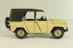 Уаз-469 А34, бежевый, 1991г., серый салон, Тантал/Радон 1:43