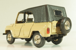 Уаз-469 А34, бежевый, 1991г., серый салон, Тантал/Радон 1:43