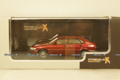 Saab 900 V6 1994 dark red metallic, PRD452, Premium X 1:43