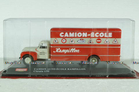 Citroen U55 Truck Camion Ecole Rampillon 1962, Altaya 1:43