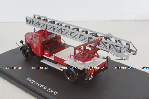 Borgward B2500 fire ladder 1957, 03461, Schuco 1:43