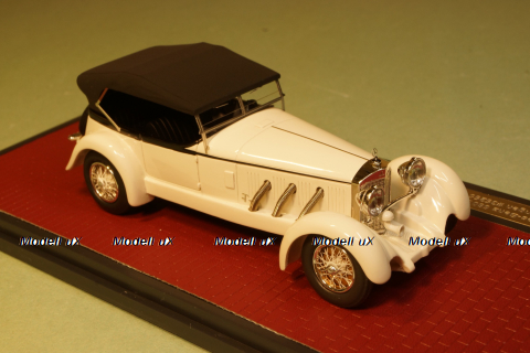 Mercedes 680S Tourer Sindelfingen white closed 1927, MX51302-152, Matrix 1:43