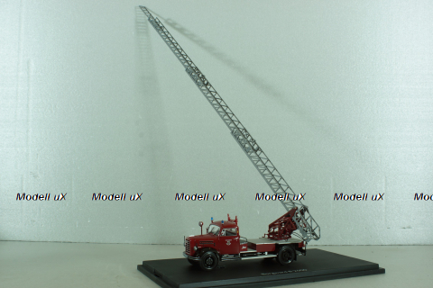 Borgward B2500 fire ladder 1957, 03461, Schuco 1:43