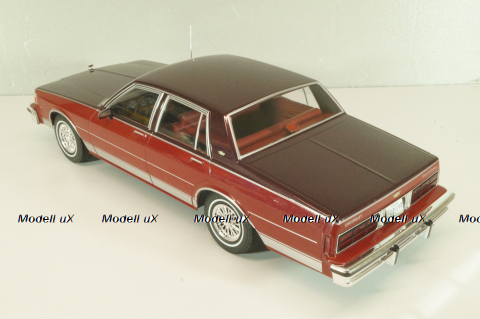 Chevrolet Caprice, red/brown, MCG18361, MCG 1:18
