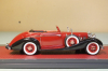 Mercedes 540K Roadster Lancefield open red 1938, MX51302-181, Matrix 1:43