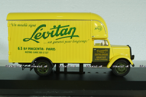 Opel Blitz Truck Fourgon Demenageur Levitan 1952, Altaya 1:43
