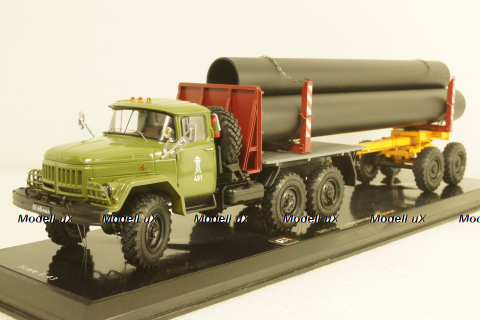 Зил-131 с прицепом-роспуском, TruckTyr 1:43