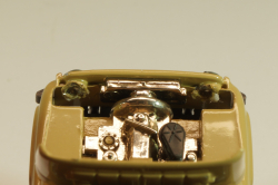 Уаз-469 А34, бежевый, 1991г., черный салон, Тантал/Радон 1:43