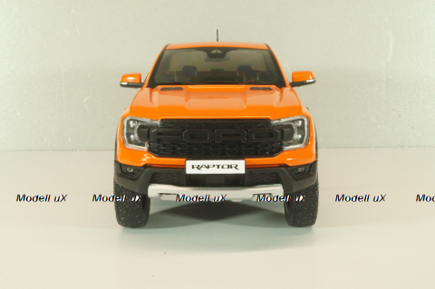 Ford Ranger Raptor 2022, pikup, orange, MCG18456, MCG 1:18