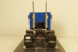 Freightliner COE towing vehicle 1976 blue/white, TR111, IXO 1:43