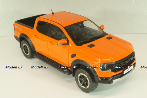 Ford Ranger Raptor 2022, pikup, orange, MCG18456, MCG 1:18