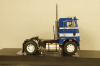 Freightliner COE towing vehicle 1976 blue/white, TR111, IXO 1:43