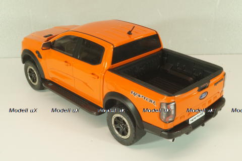 Ford Ranger Raptor 2022, pikup, orange, MCG18456, MCG 1:18