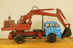 Маз-500А Экскаватор "Красный экскаватор" г.Киев 1977г., TruckTyr 1:43