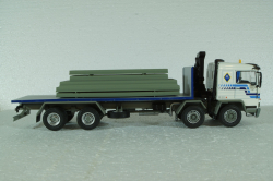 Pegaso 1434 Truck Pianale 4-assi with cran GRU 1985 Altaya 1:43 Уценка !