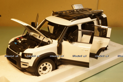 Land  Rover Defender 110, 2020, 30th Anniversary Edition, Fuji White, ALM810809, Almost Real 1:18