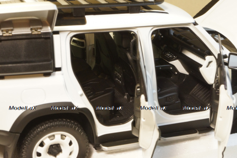 Land  Rover Defender 110, 2020, 30th Anniversary Edition, Fuji White, ALM810809, Almost Real 1:18