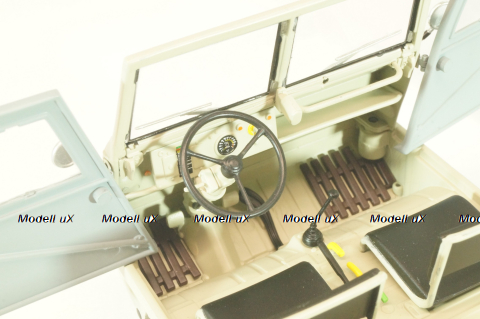 Steyr-Puch Haflinger 4x4, beige/grey, 450061600, Schuco 1:18