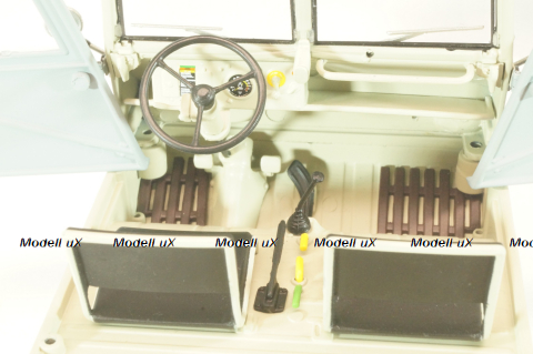 Steyr-Puch Haflinger 4x4, beige/grey, 450061600, Schuco 1:18