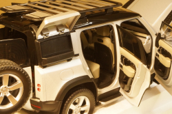 Land  Rover Defender 110, 2020, Satin Indus Silver, ALM810806, Almost Real 1:18