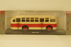 ЗИС-155 (1949-1957) бежево-красный, 04010B, Classicbus 1:43